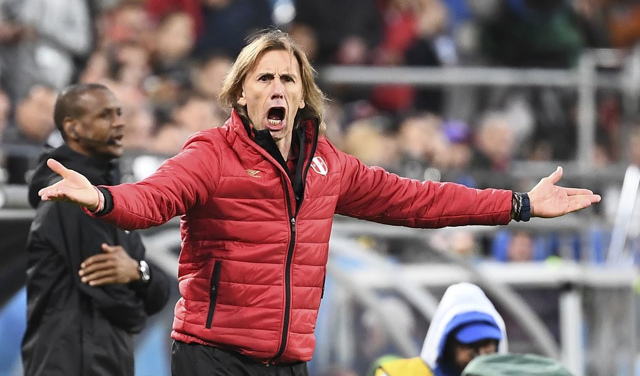 Ricardo Gareca, DT de la Selección Peruana de fútbol