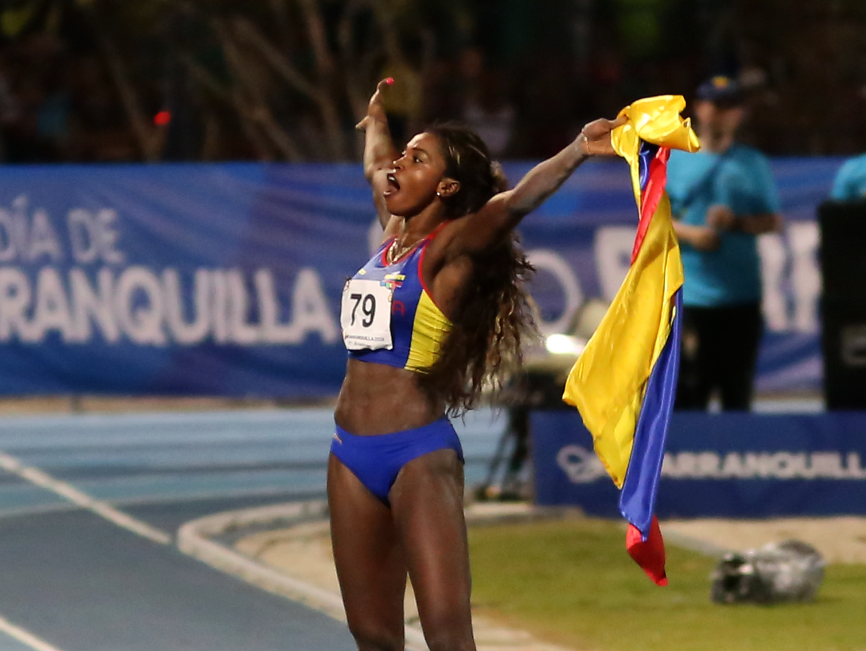 Caterine Ibargüen ganó oro para Colombia