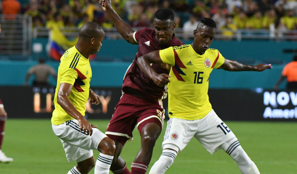 Colombia vs Venezuela en la Fecha FIFA