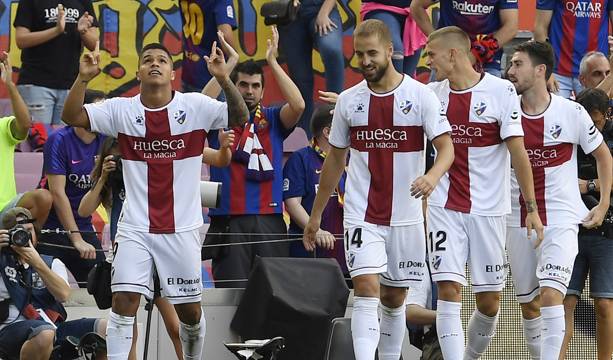 Juan Camilo 'Cucho' Hernández, jugador del Huesca