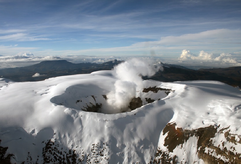 Volcán nevado del Ruiz