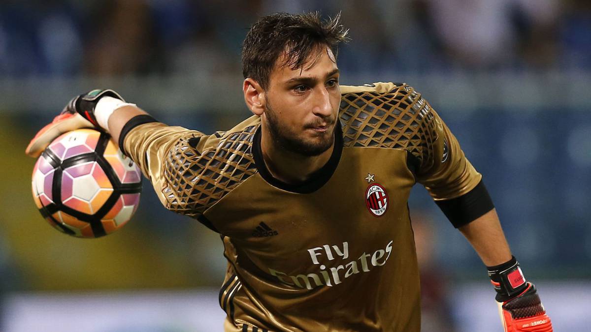 Gianluigi Donnarumma, arquero del AC Milan