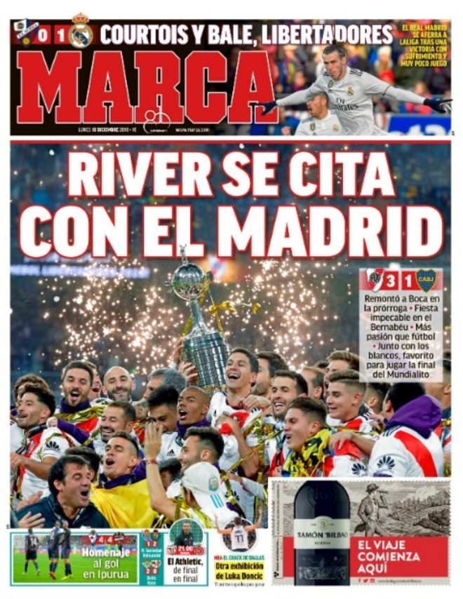 Marca España River campeón