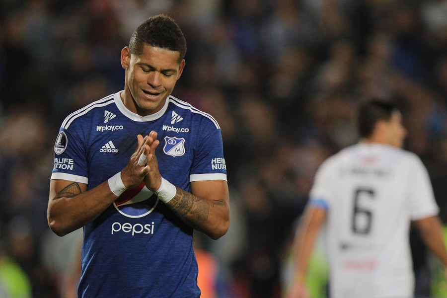 Ayron Del Valle, delantero de Millonarios
