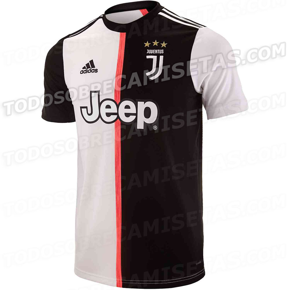 Diseño de la nueva camiseta de la Juventus para la temporada 2019-2020