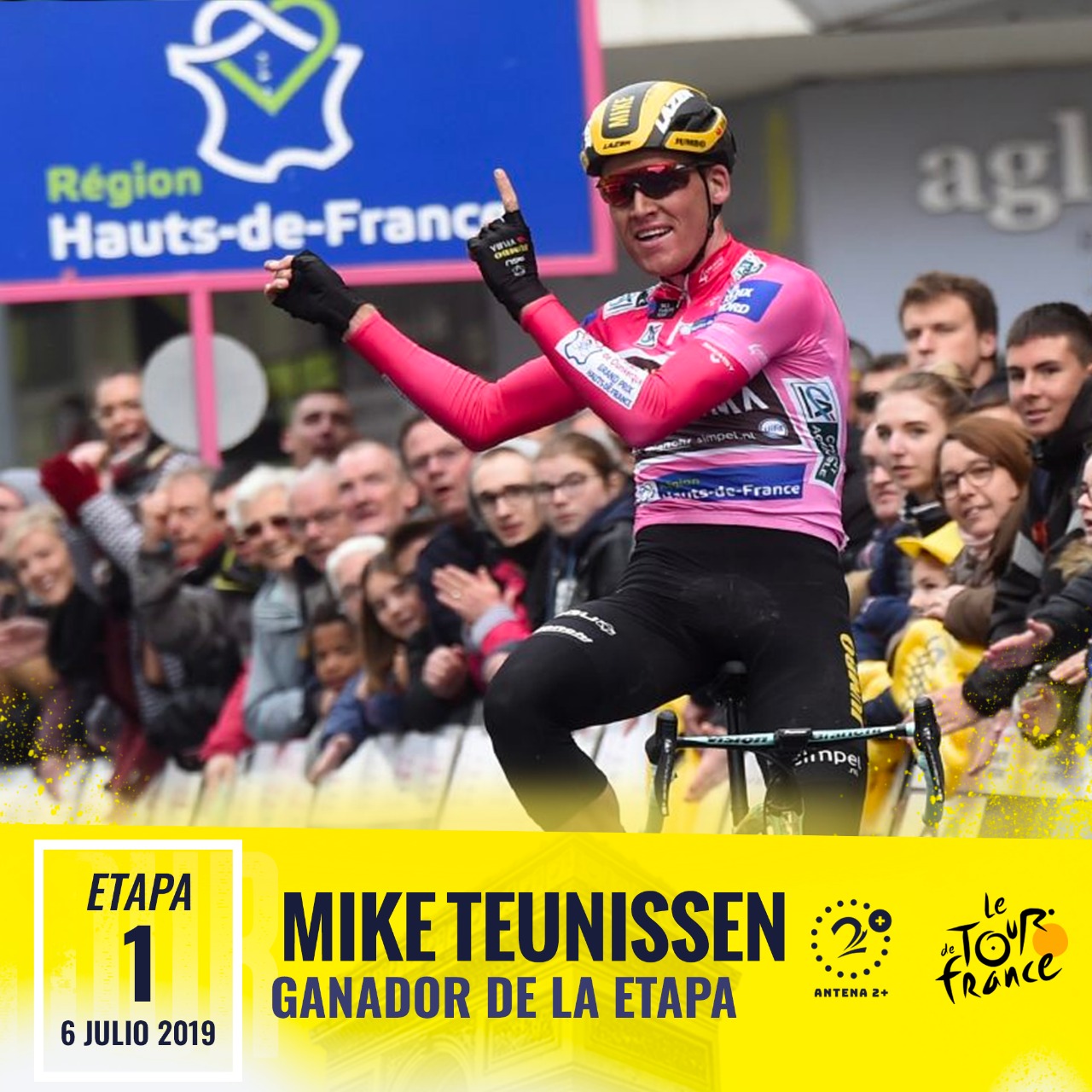 Mike Teunissen, Tour de Francia