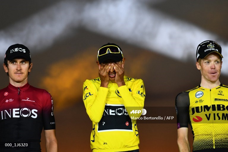 Egan Bernal, campeón Tour de Francia 2019