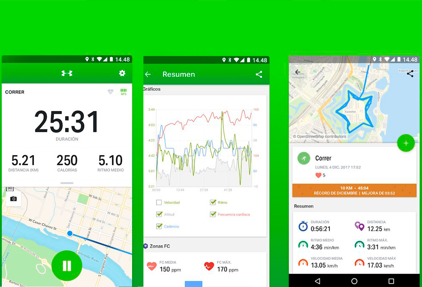 Endomondo, app para correr