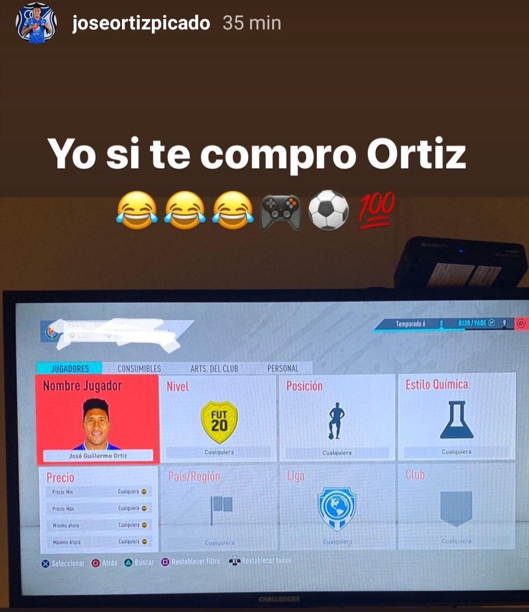 'Tico' Ortiz, Instagram