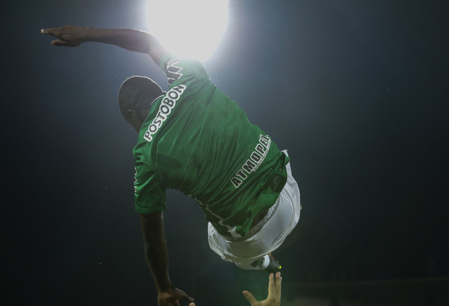 Marlos Moreno con Atlético Nacional.