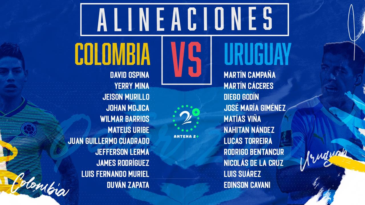 Colombia vs Uruguay