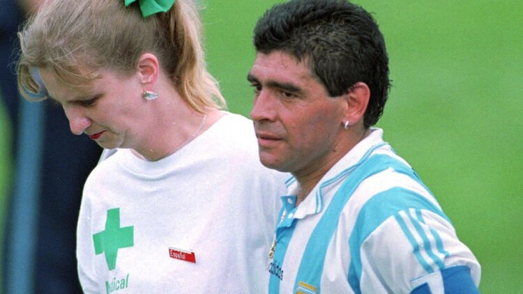 Dopaje de Maradona en el Mundial de Estados Unidos 1994