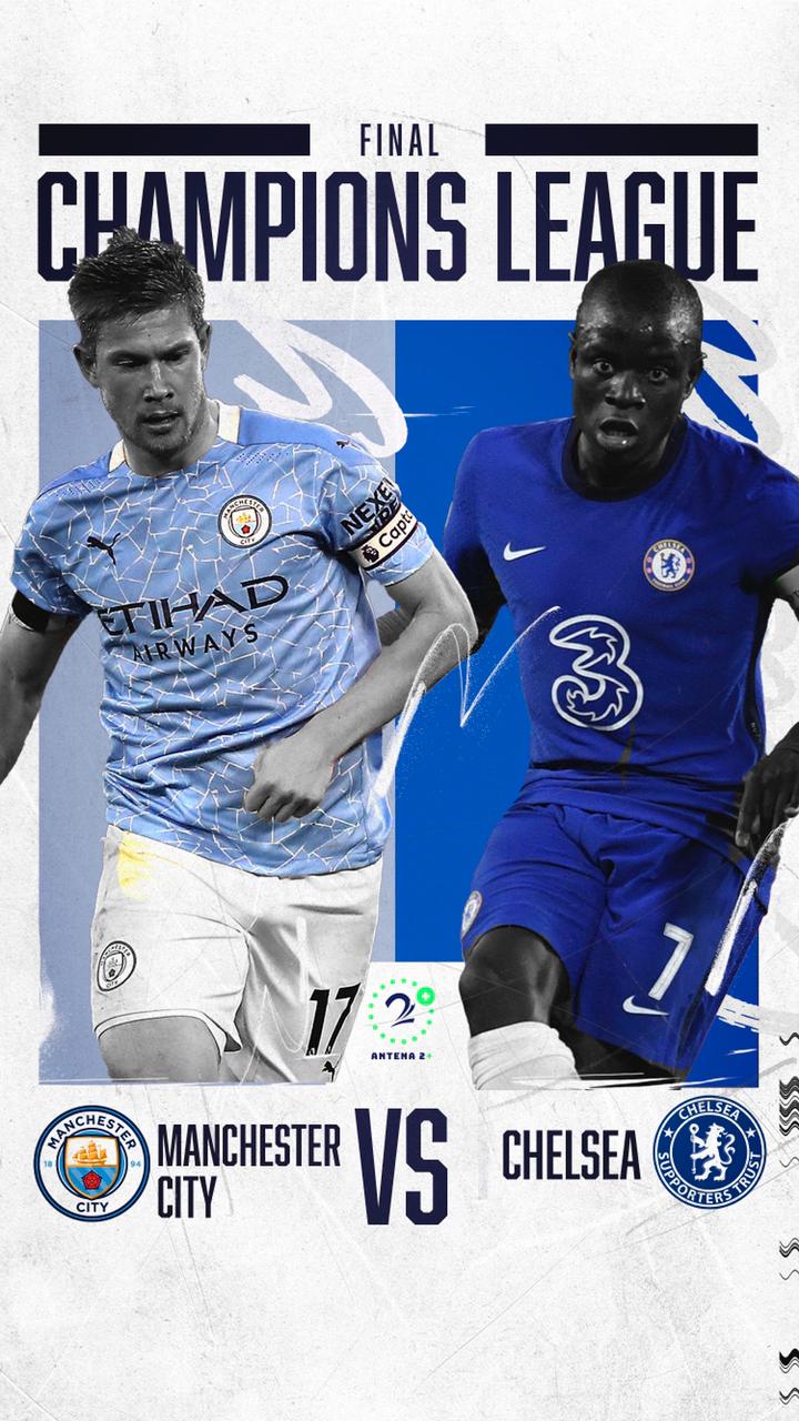 Champions League, Manchester City vs Chelsea