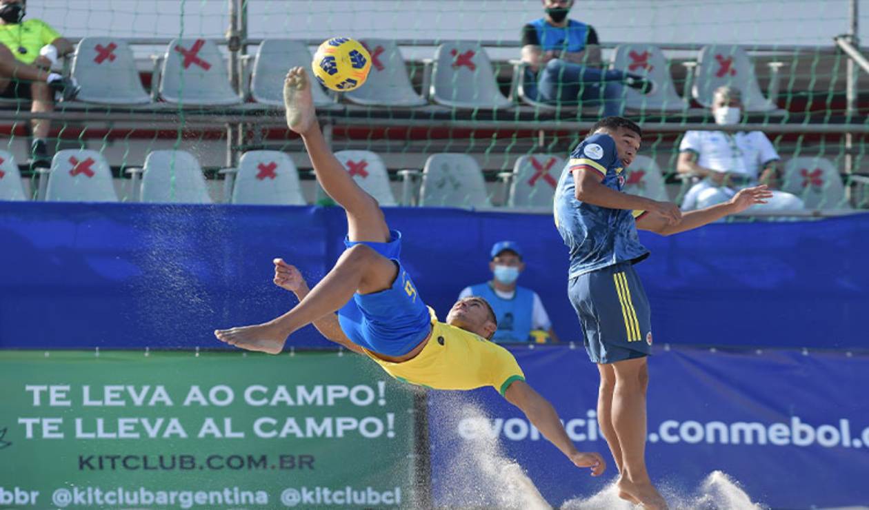 Fútbol playa: Uruguay cayó 3-1 ante Brasil en la final de las