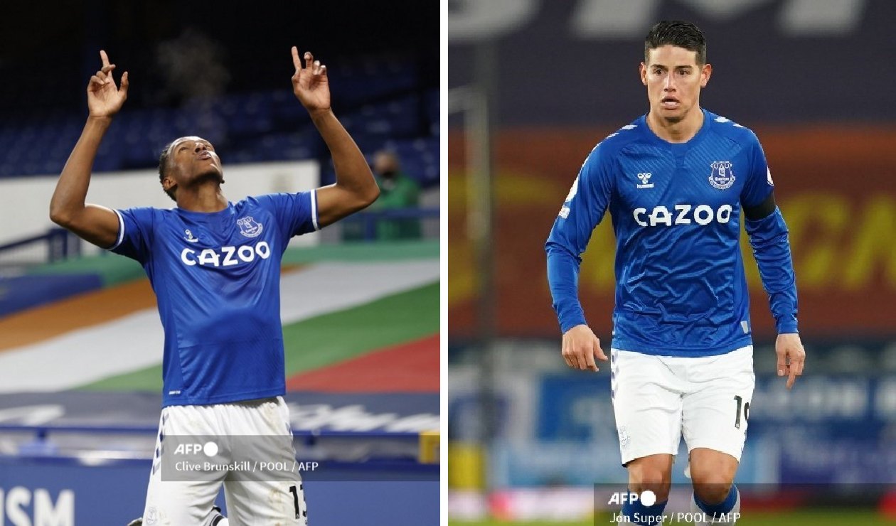 Everton, starter vs Burnley: there is news about James and Yerry Mina