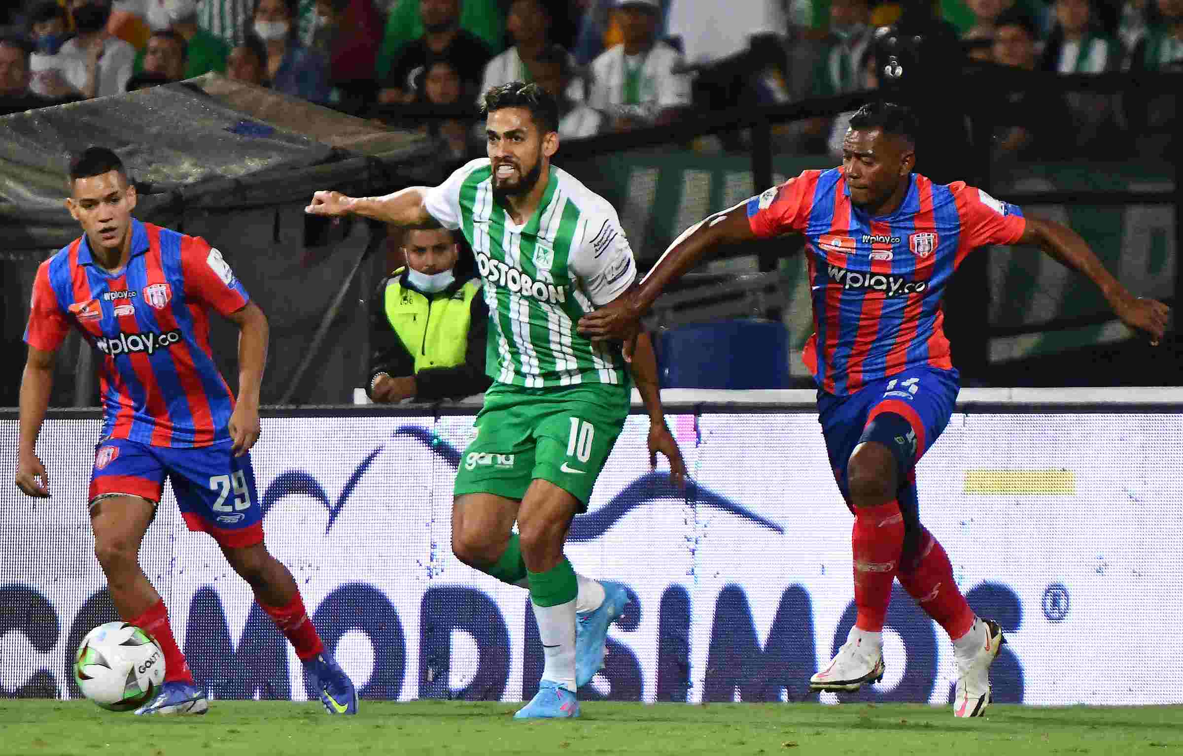Atlético Nacional venció 1-0 a Unión Magdalena en la fecha 8 de la Liga