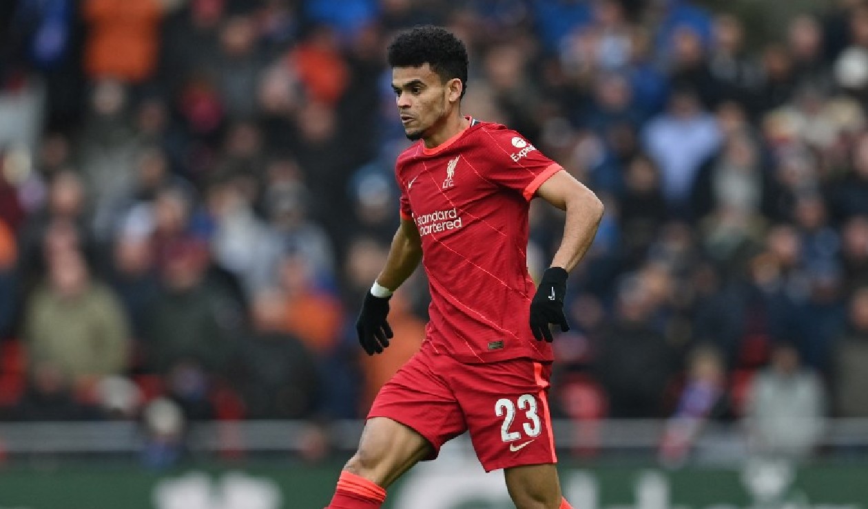 Luis Díaz, jugador de Liverpool