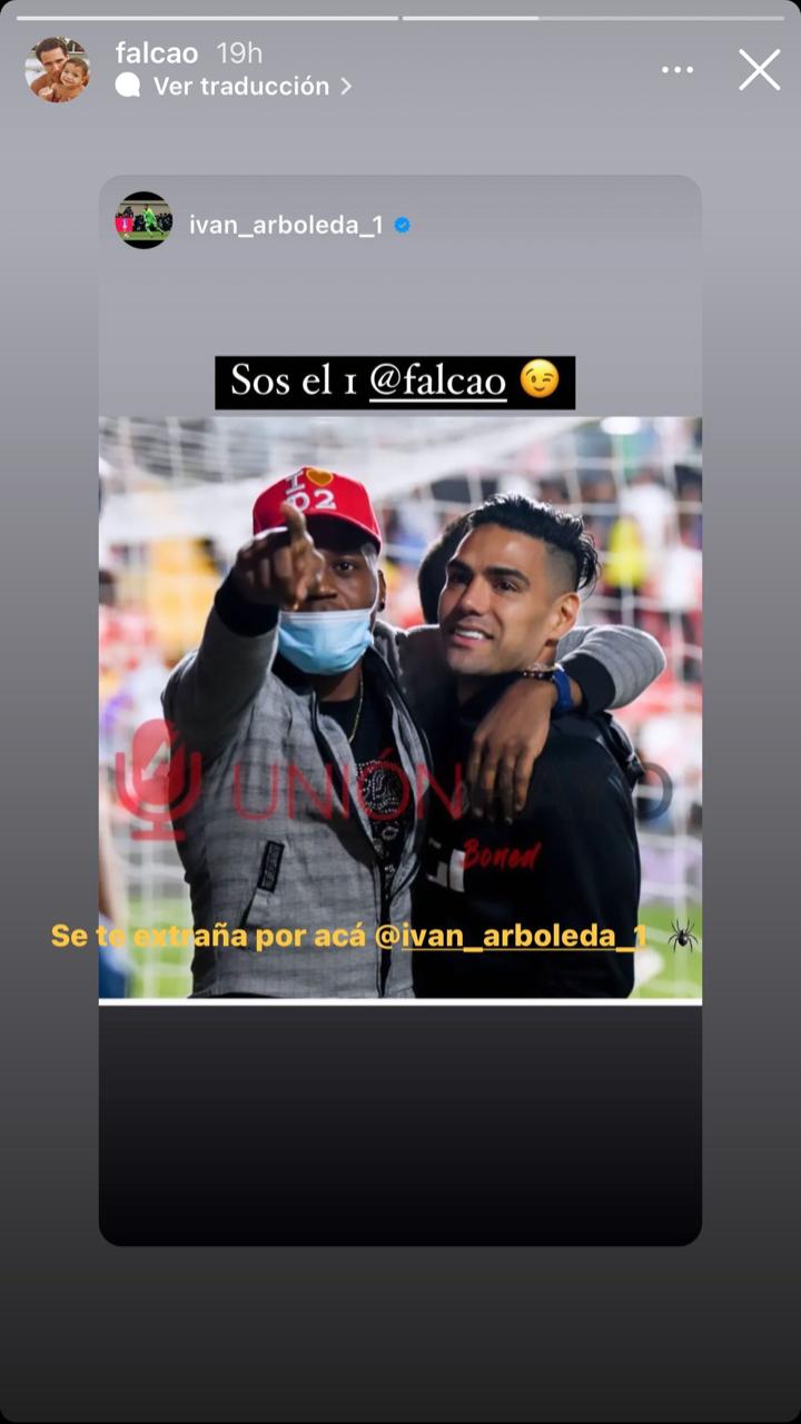 Falcao García e Iván Arboleda