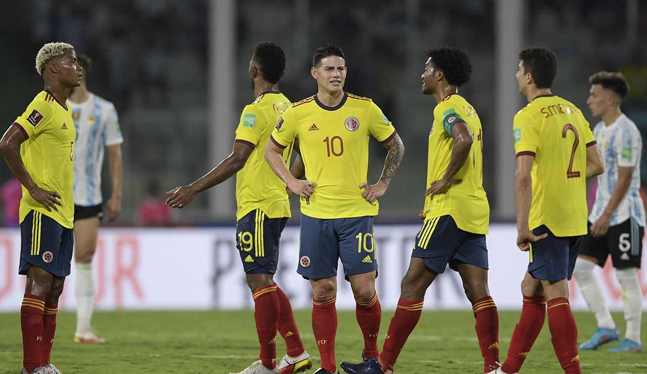 Selección Colombia vs Argentina