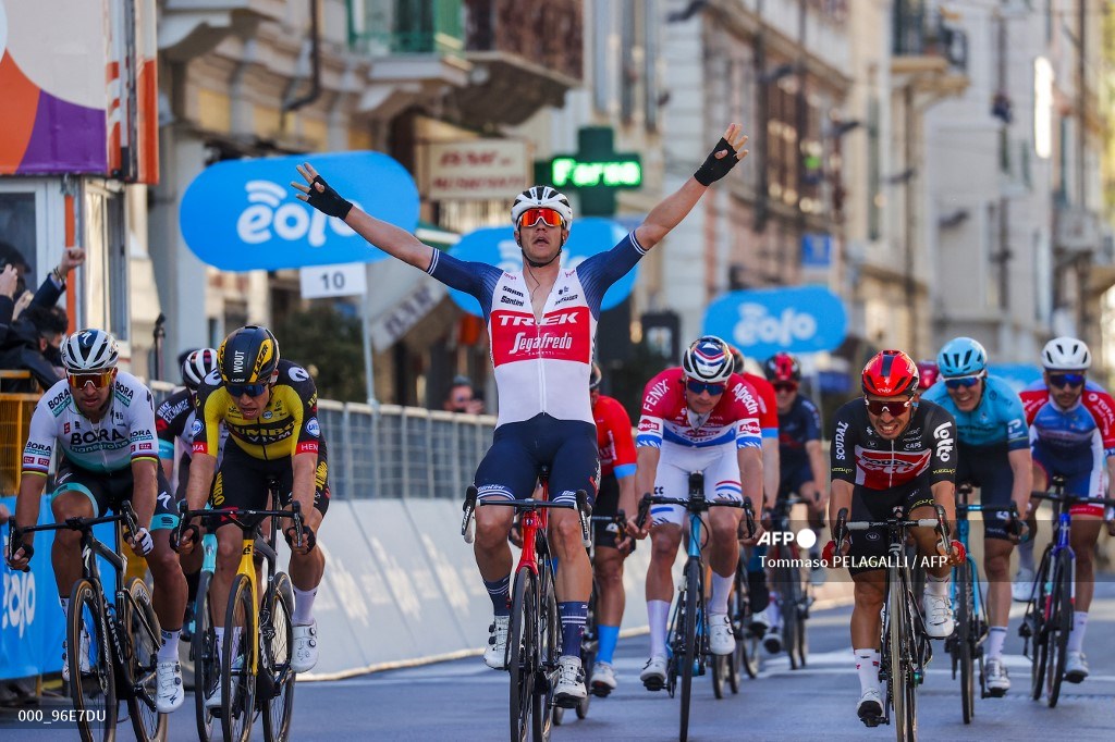 Jasper Stuyven, ciclista ganador de la Milán - San Remo 2021
