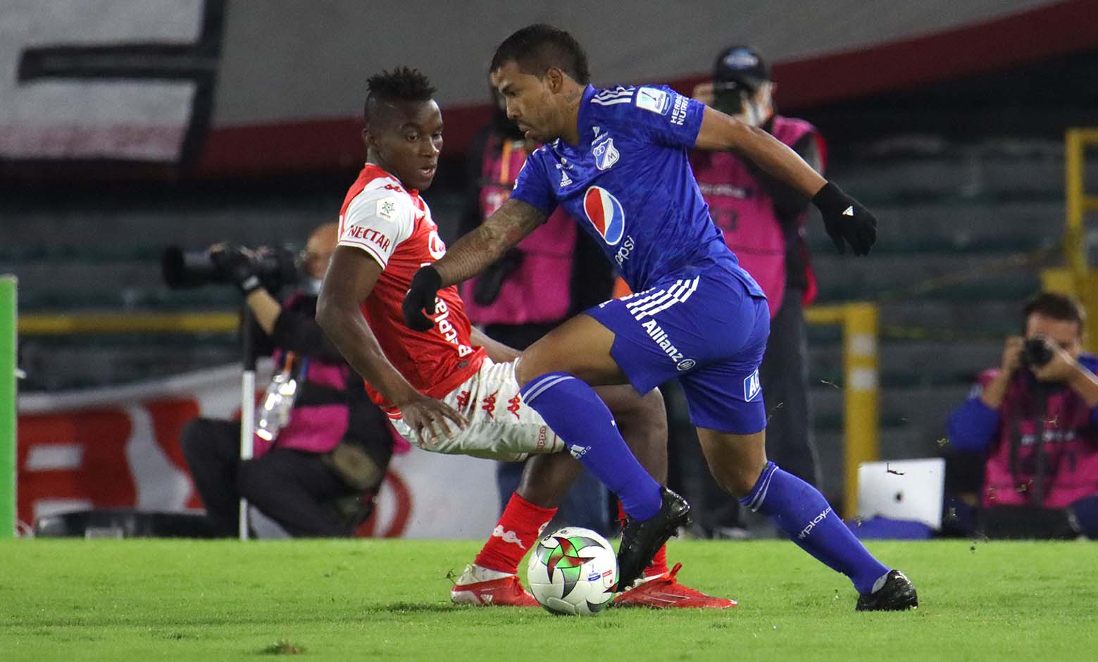 Santa Fe vs Millonarios, fecha 10 de la Liga Betplay