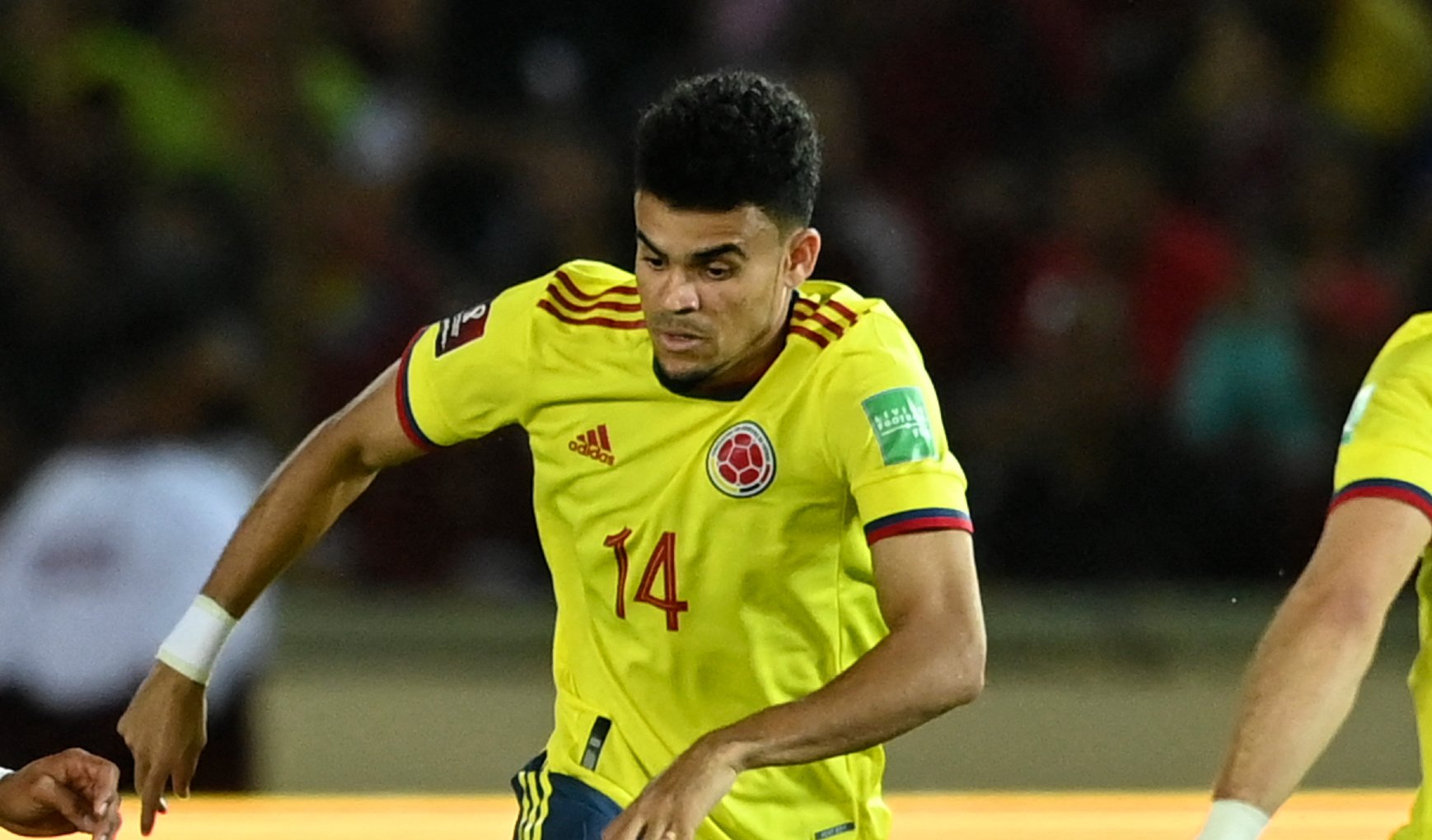 Luis Díaz, jugador destacado de Colombia en las Eliminatorias