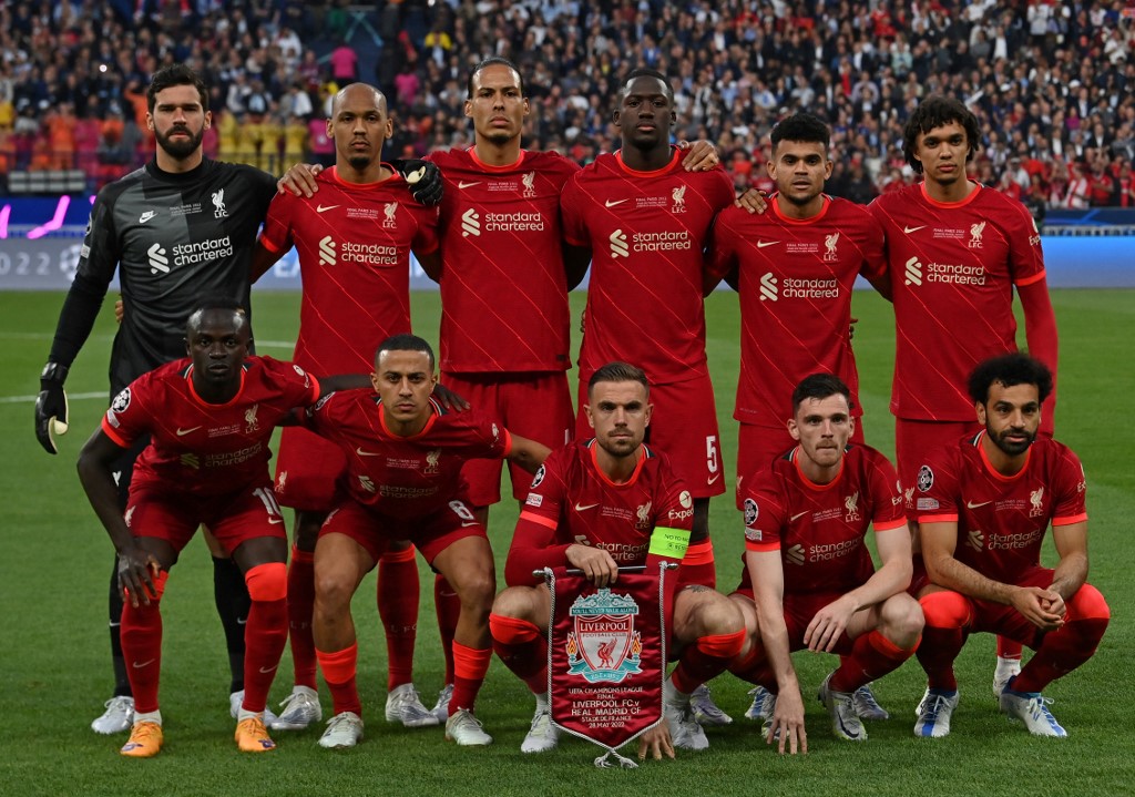 Plantilla del liverpool 2023