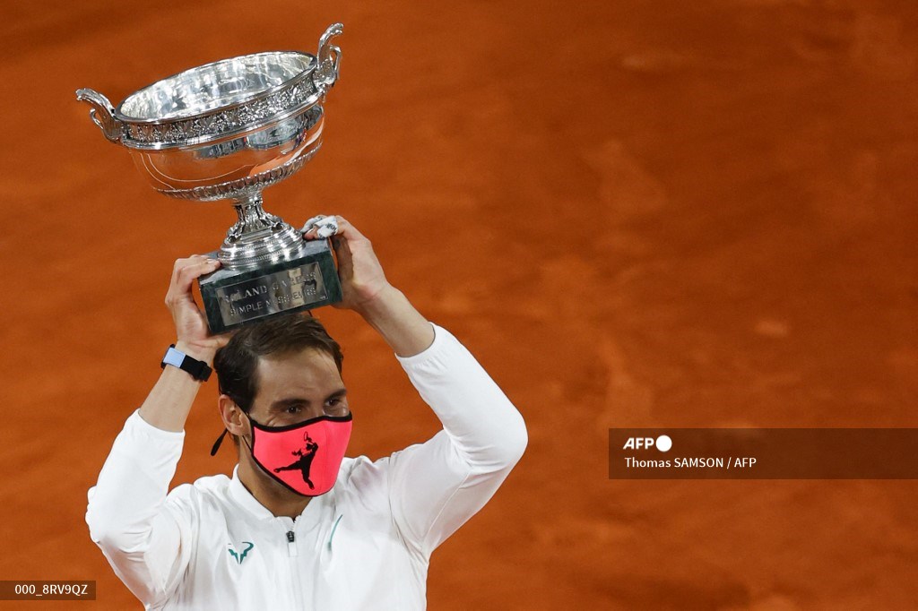 Rafael Nadal campeón de Roland Garros 2020 contra Novak Djokovic