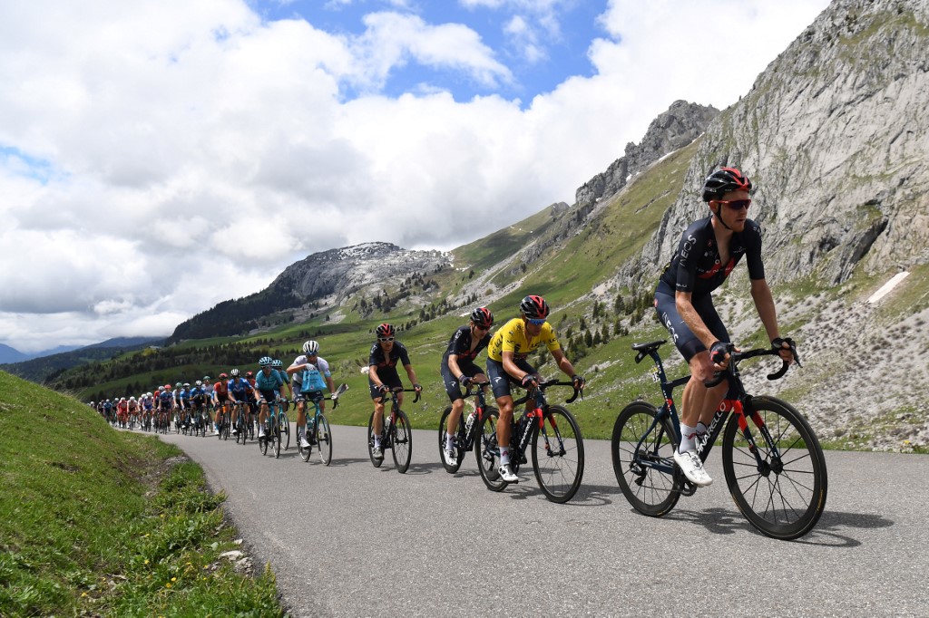 Una etapa del Criterium Dauphiné del 2021