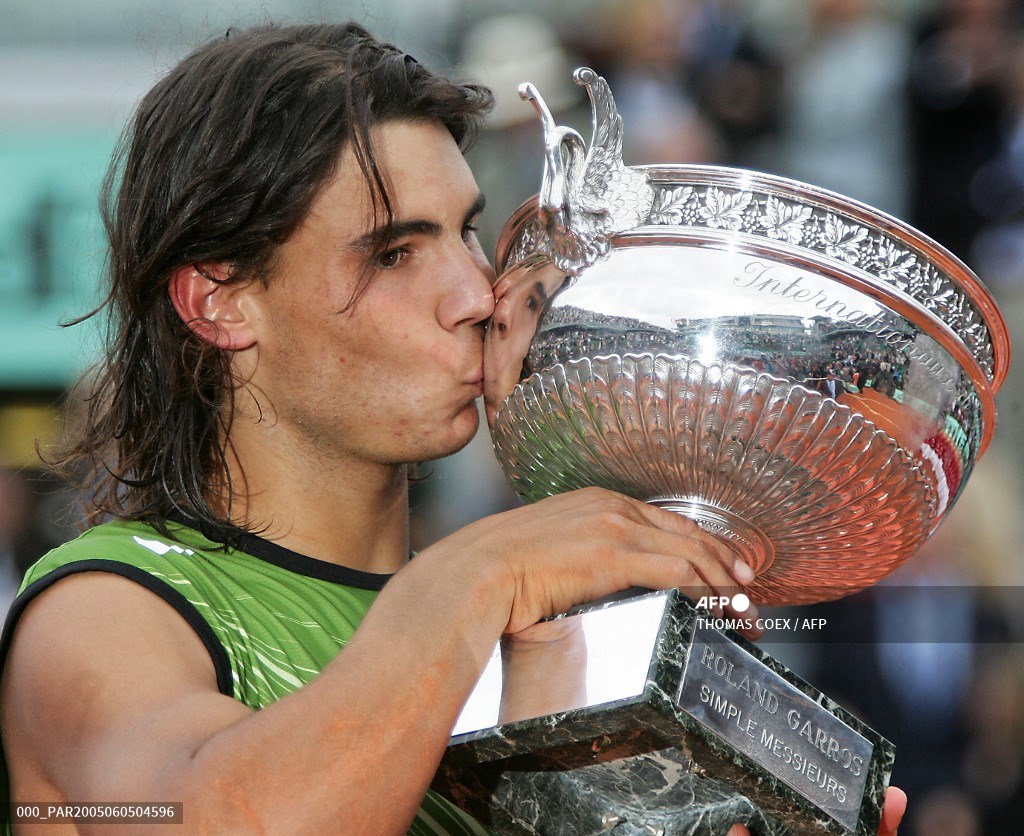 Rafael Nadal, campeón Roland Garros 2005