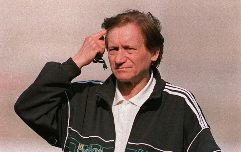 Raymond Goethals, técnico del Marsella en la Champions de 1993
