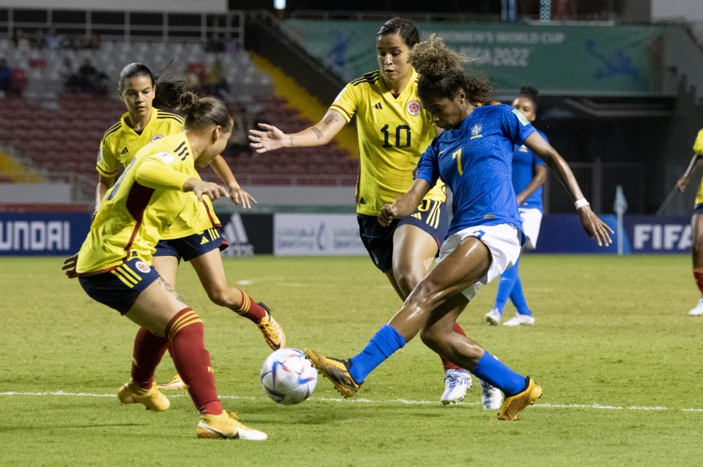 Colombia vs Brasil Mundial femenino sub 20 cuánto quedó el partido