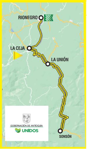 Recorrido primera etapa del Clásico RCN 2022