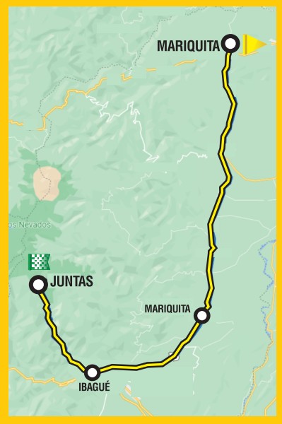 Recorrido etapa 4 del Clásico RCN 2022