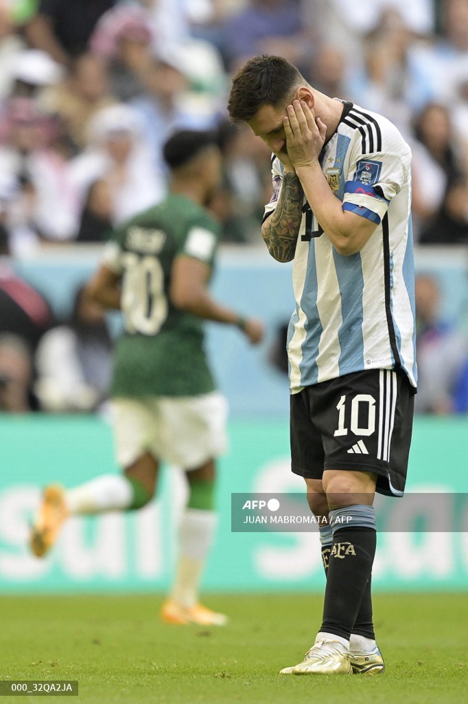 Lionel Messi poco pudo hacer para evitar la derrota de los argentinos