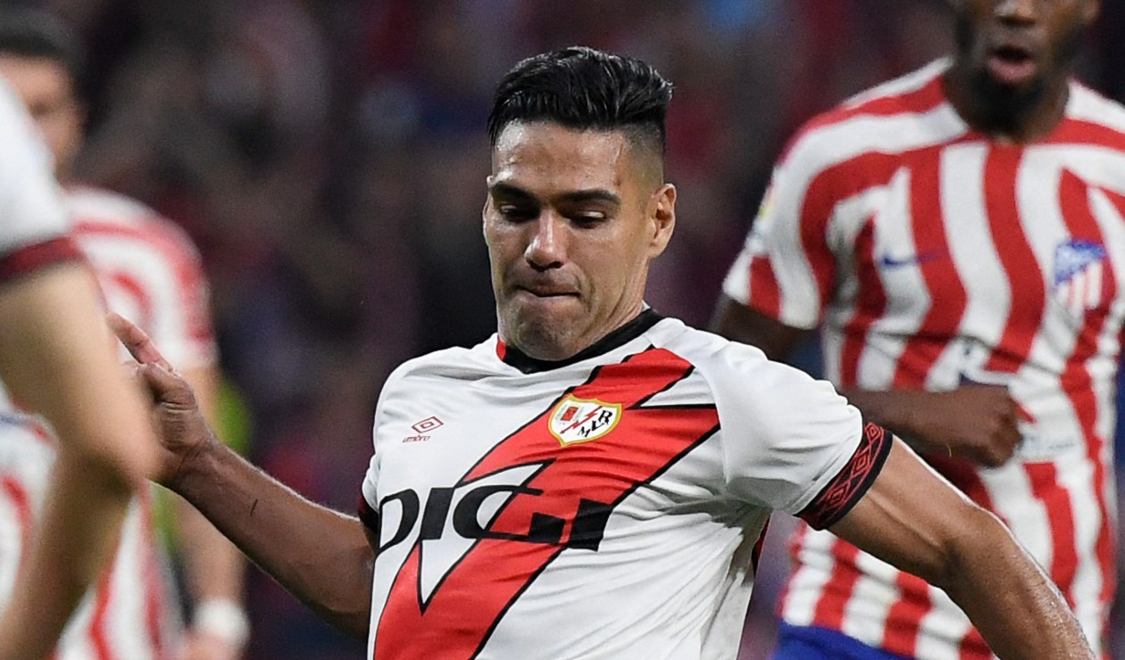 Liga Santander: Falcao martiriza al Atlético y le da el empate al Rayo  Vallecano, Deportes