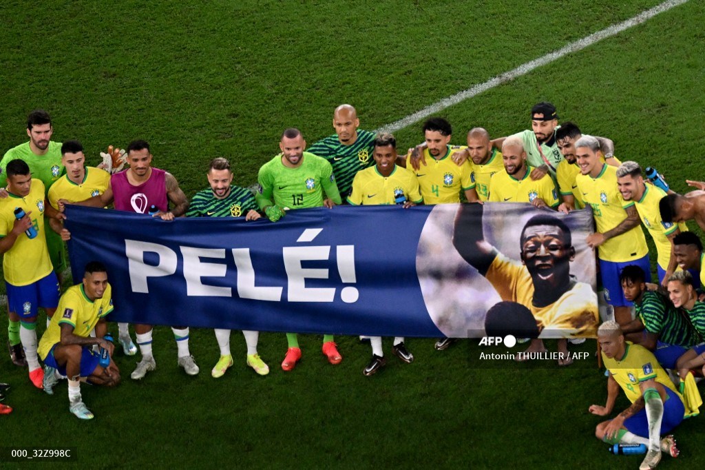 El mensaje de los jugadores de Brasil para Pelé