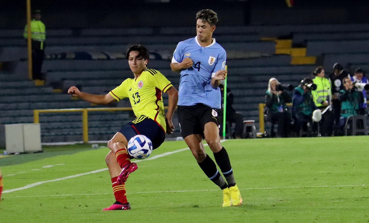 Colombia vs. Uruguay: la prueba de Cárdenas y sus jugadores en el hexagonal  final Sub 20