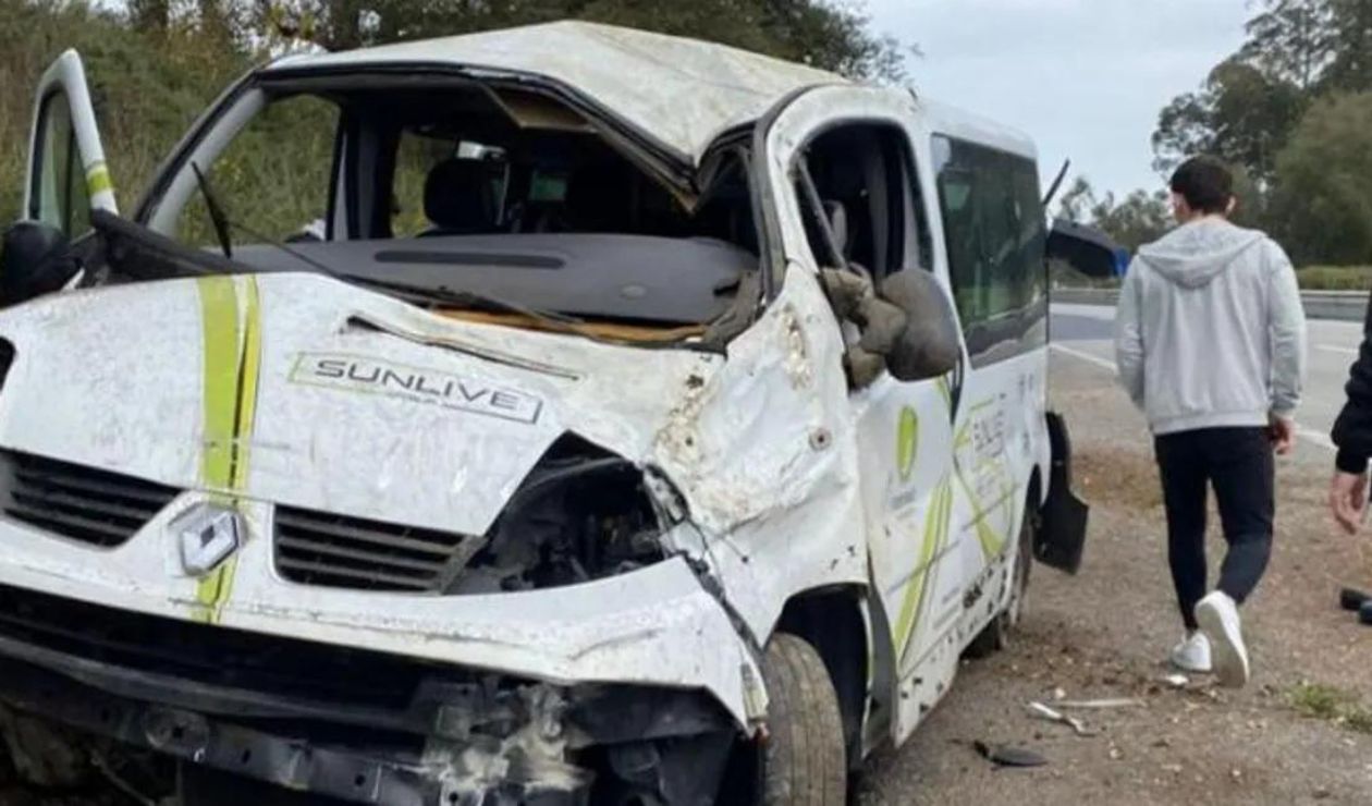 Accidente de tránsito Selección España de gimnasia artística