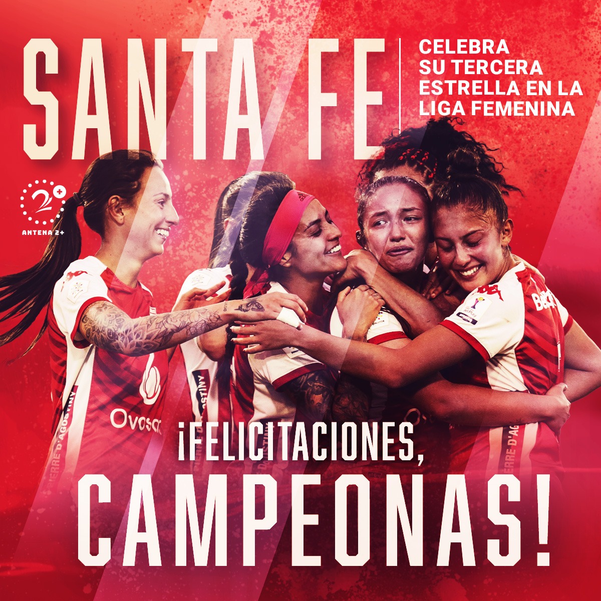 Santa Fe es campeón de la Liga Betplay Femenina 2023