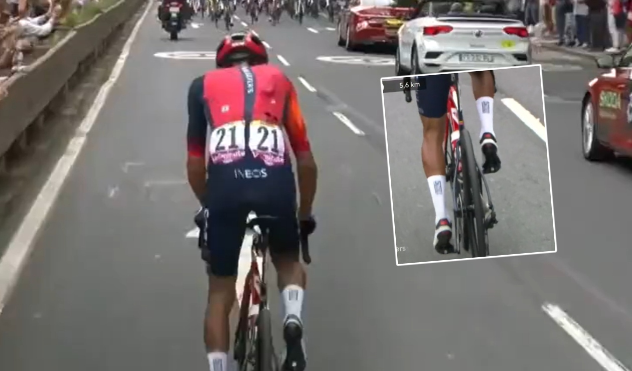 Egan Bernal NOTICIAS HOY: Video Problema Mecánico Del Sábado En Tour ...