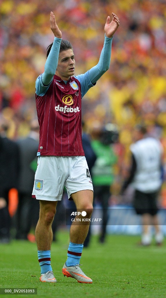 Jack Grealish en Aston Villa en 2015