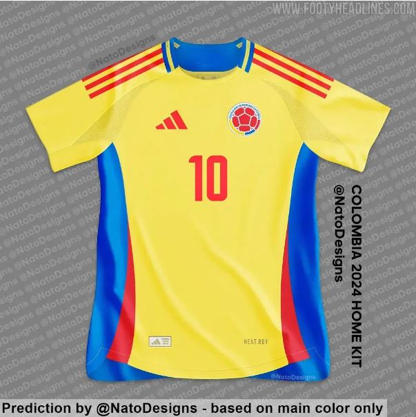 Selección Colombia revelan las camisetas para la Copa América 2024 Antena 2