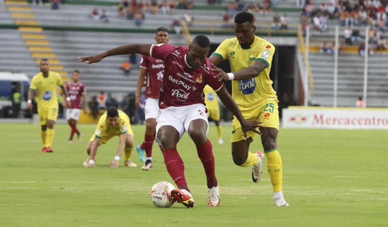 Tolima no pudo con Bucaramanga y se quedó con el empate en casa