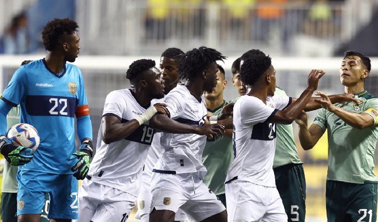 Ecuador, with German contribution, beat Bolivia earlier than the Copa América