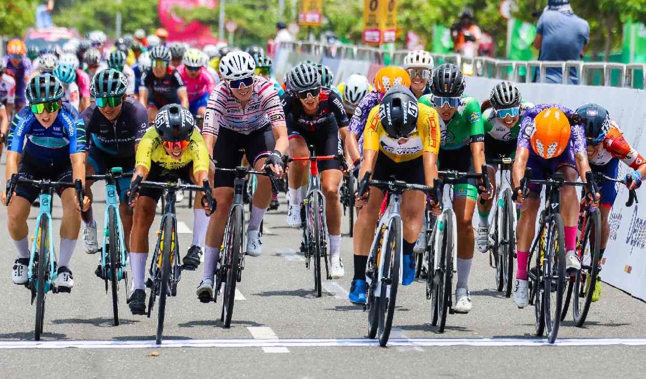 Vuelta Colombia Femenina 2024 ganadora etapa 2 y nueva líder general