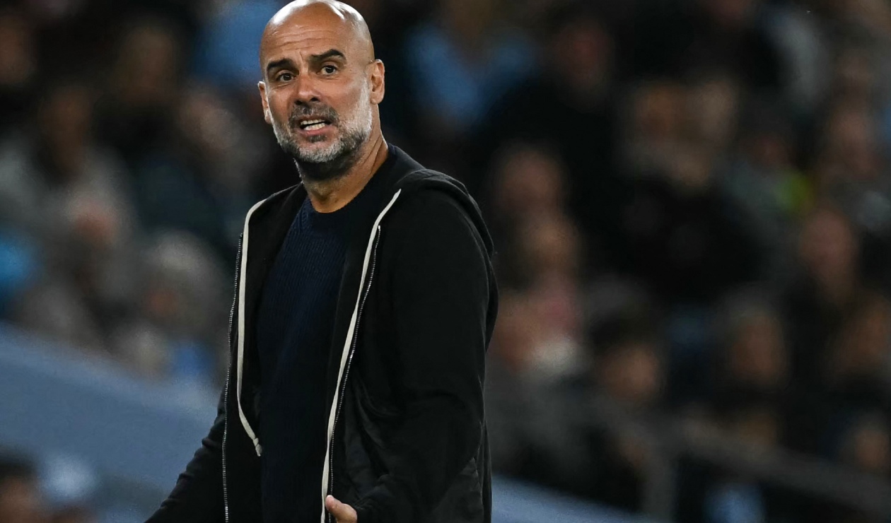 Pep Guardiola, director técnico del Manchester City