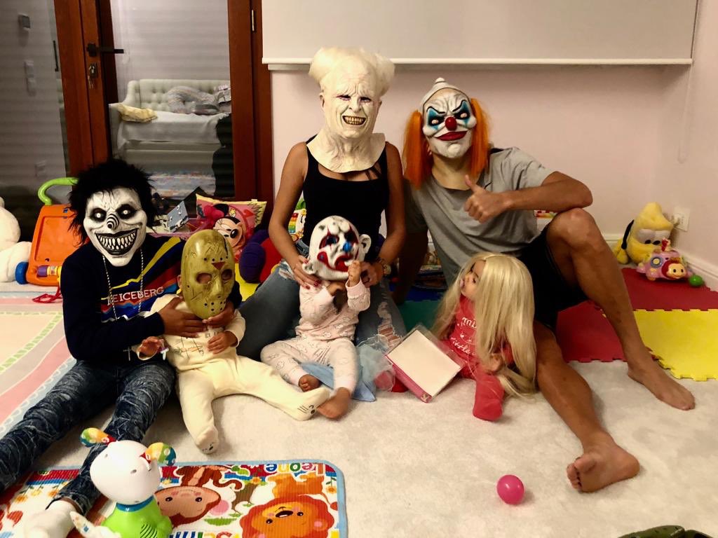 Cristiano Ronaldo y su familia