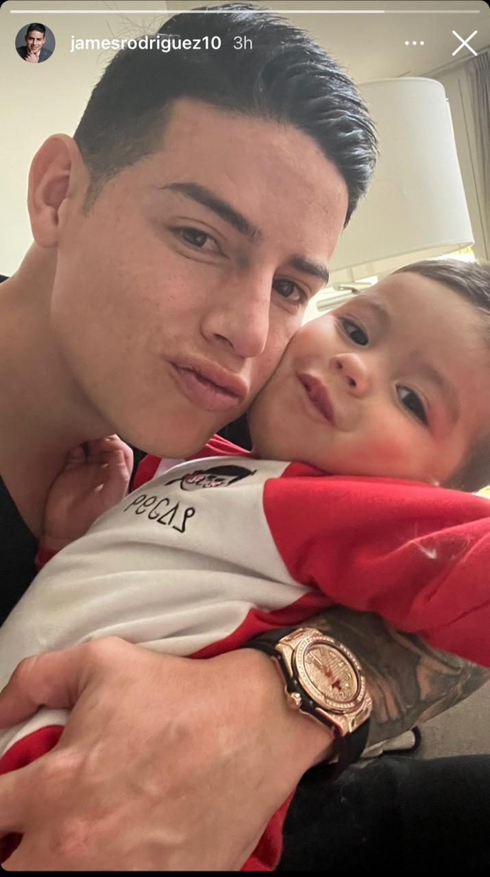 James ignora los rumores con su última historia de Instagram