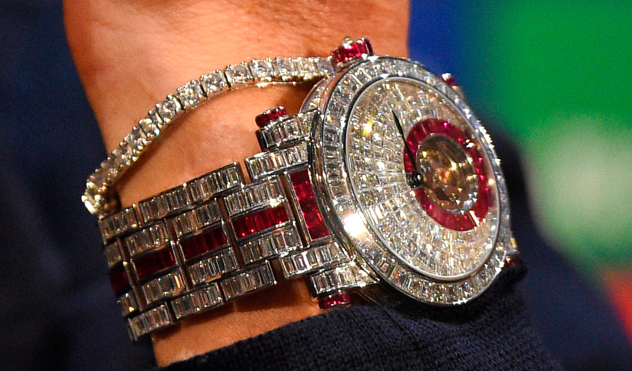 El lujoso reloj de Cristiano Ronaldo al detalle